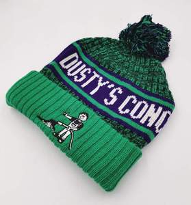Bonnets élégants en tissu de laine avec logo personnalisé imprimé, coupe classique, pour l'hiver, couleur unie, jacquard 2026 - Product Image 5