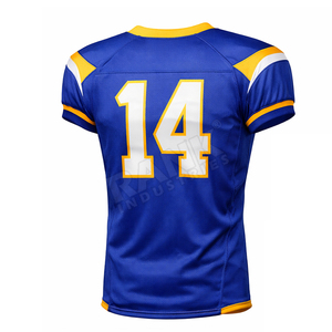 Uniformes de Fútbol Americano Estampados de Manga Corta Transpirables de Nuevo Diseño, Uniformes de Fútbol Americano Personalizados de la Mejor Calidad - Product Image 5