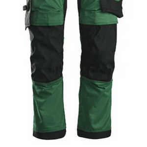 Pantalones de Trabajo Modernos para Hombre, Corte Ajustado, para Exteriores, con Tela Flexible y Diseño de Bolsillos Multifuncionales - Product Image 2