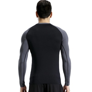 Vêtements de compression de qualité supérieure OEM deux tons de couleur extensible pour hommes séchage rapide logo personnalisé éraflures aux meilleurs prix - Product Image 6