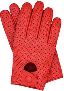 Gants de conduite en cuir personnalisés 2026 avec fonction écran tactile, doigts complets, légers, respirants, design unisexe, pour sports d'été et ski - Product Image 5