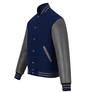 Stonefield Manufacturing Thick 100% Wool Hooded <b>Waterproof</b> Varsity <b>Jacket</b>-Unisex <b>Winter</b> Streetwear Outerwear - Product Image 1