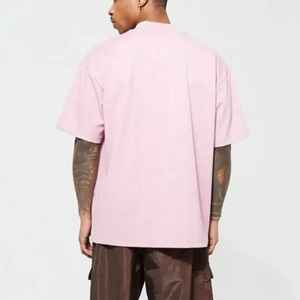 100% Cotton Men OEM Logo Custom Print Embroidery Design Breathable Quick Dry <b>Canvas</b> Wholesale <b>Blank</b> T-Shirt 2026 BY HI - Product Image 6