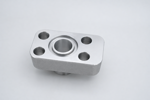 Precision Aluminum Mounting Flange Block for <b>Machinery</b>, Automation Equipment and Mechanical Assembly - Product Image 4