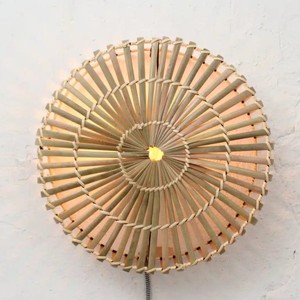 Cheapest price premium bamboo wall mounted <b>light</b> lamp natural handmade <b>sconces</b> for garden patio - Product Image 5