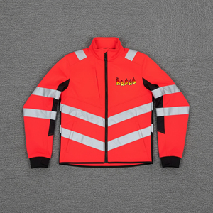 Wholesale Reflective Jacket High Visibility Safety Clothing Custom OEM Manufacturing Service - Product Image 4