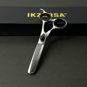 Ciseaux de coiffure professionnels japonais en acier inoxydable, sûrs et tranchants, pour salon, outils de beauté en gros à vendre - Product Image 4