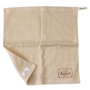 [Produits en gros] serviette en gaze de couleur naturelle hirie, serviette à main 100% coton, serviette pour le visage quantité minimale de commande, lavable, séchage rapide, marron - Product Image 1