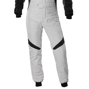 Combinaison de travail pour homme, blanche et noire, en polyester, confortable, avec logo personnalisé, non toxique, taille 6XL, manches longues, respirante, uniforme industriel - Product Image 3