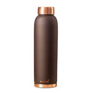 Bouteille d'eau en acier inoxydable au design abstrait moderne, 17 cm, à double paroi, isolée sous vide, pour usage extérieur - Product Image 2