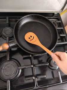 Handmade Rose <b>Gold</b> Plated Long Handle Eco-Friendly Wooden Cooking Utensils Set Durable Natural Wood Kitchen Tools Non <b>Spoon</b> - Product Image 6