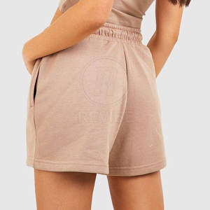 Shorts para Mujer Hechos en Pakistán, Precio Económico, Color Personalizado, 100% Algodón, Shorts Cómodos de Alta Calidad para Mujer - Product Image 2