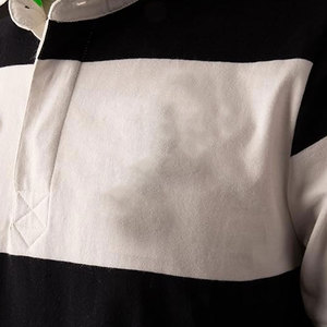 Maillot de rugby à manches longues de haute qualité, respirant, personnalisable, avec rayures cousues sur la première ligne, style unique - Product Image 5