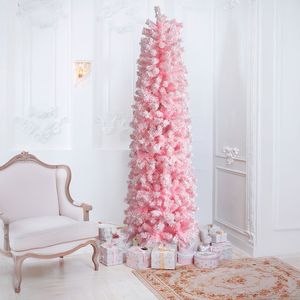 Albero di Natale Artificiale a Matita con Effetto Neve, 300 cm, Non Illuminato - 641 Bran - Product Image 4