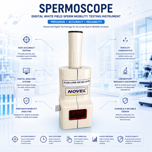 เครื่องตรวจการเคลื่อนไหวของอสุจิแบบดิจิทัล SPERMOSCOPE รุ่น White Field |   อุปกรณ์ห้องปฏิบัติการความแม่นยำสูงสำหรับระบบห้องปฏิบัติการส่งออกแบบ OEM - Product Image 5