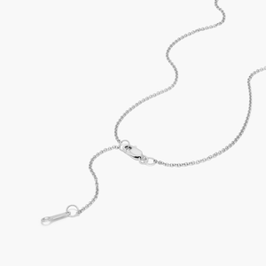 Collar de Cadena con Eslabones de Estilo Moderno, Plata de Ley 925, Diamantes de Moissanita Brillantes, Joyería Minimalista de Lujo para Mujer - Product Image 6