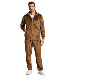 Nouveau design 2026 – Survêtement en velours pour homme grande taille, qualité supérieure, écologique, épais, hiver, couleurs et logo personnalisables - Product Image 5