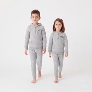 Conjunto Deportivo de Moda 2026 para Niños, Personalizado, con Capucha y Cierre de Media Cremallera, de Algodón, Dos Piezas, para Niños y Niñas - Product Image 5