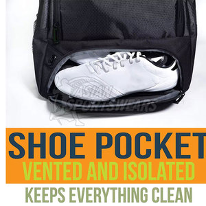 Mochila de Fútbol Moderna y Elegante con Diseño Versátil y Organizador Interno para Uso Diario de Atletas - Product Image 4