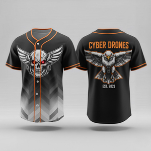 Maillot de baseball professionnel respirant sublimé avec logo personnalisé, équipement d'équipe pour uniformes de ligue de baseball des lycées 2026 - Product Image 2