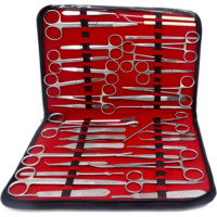 Kit de 157 instruments chirurgicaux en acier inoxydable pour interventions chirurgicales mineures et dissections – Fournisseur en gros