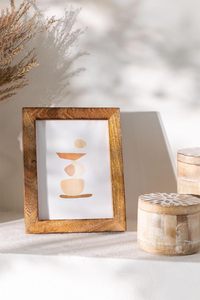 Marco de Fotos Moderno de Madera Sólida, Impresión Digital a Todo Color, Logotipo Personalizado, Ecológico, Hecho a Mano, Soporte para Exhibición de Imágenes para el Hogar - Product Image 4