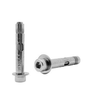 Stainless Steel Anchor Bolt with Plain Finish Strong Steel Expansion Anchors Drop-In Anchor Bolt - Product Image 1