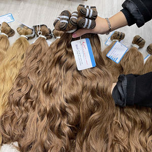 Extensiones de Cabello Natural Ondulado de Lujo, Cabello Vietnamita 100% Sin Procesar, Proveedores de Extensiones de Cabello - Product Image 2