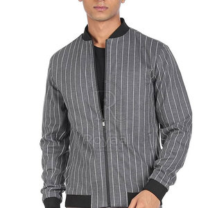 Veste coupe-vent en coton mélangé pour homme, style streetwear, nouveau design. - Product Image 4