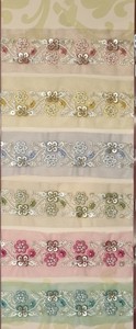 Dentelle brodée artisanale exquise, garniture traditionnelle Zari en gros pour embellissements de vêtements et couture nuptiale - Product Image 4