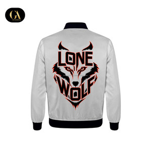 Chaqueta de Satén Impermeable 100% Seda de Alta Calidad, Unisex, con Logotipo Personalizado, Ropa Deportiva, Sublimación para Equipos de Animación Universitaria - Product Image 2