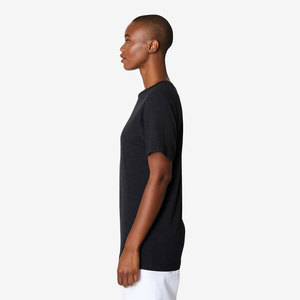 T-shirt basique à manches courtes en coton premium pour femme, col rond imprimé, tricot doux, gris Bella Canvas, 180 grammes, coupe classique - Product Image 6