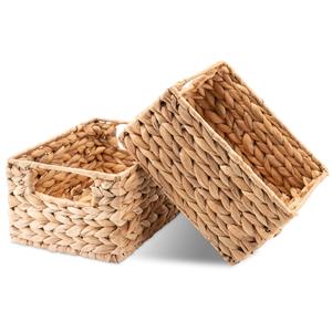 Eco-Friendly Multifunction Picnic Flower Storage <b>Baskets</b> for Food storage wholesale Water hyacinth storage <b>basket</b> bulk - Product Image 5