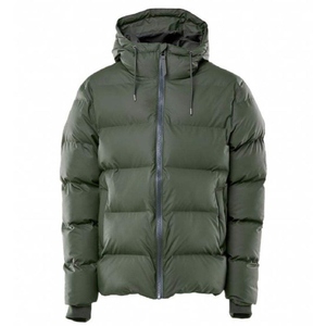 Unisex Gradient Color Puffer Jacket <b>Hooded</b> Collar Zipper Closure Windproof <b>Winter</b> Outdoor Casual <b>Coat</b> Regular Fit Standard Front - Product Image 6