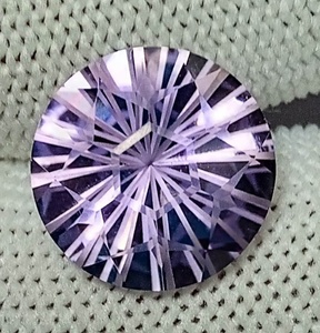 Piedra preciosa suelta de amatista natural, corte redondo fantasía, amatista morada para joyería, anillo, colgante, venta al por mayor, gema de alta calidad. - Product Image 4