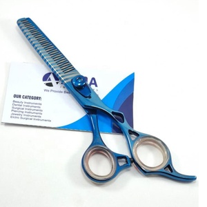 Ciseaux à effiler professionnels de qualité salon, en acier inoxydable, pour le coiffage, le dégradé et le mélange des cheveux - Product Image 1