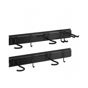 Support mural robuste pour vélos GAPGAR010 – Organisateur de garage peu encombrant en acier avec crochets de rangement de bonne qualité - Product Image 1