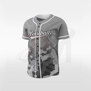 Maillot de baseball OEM pour équipe, vêtements de sport professionnels pour sports de compétition, maillot d'entraînement de baseball respirant et à séchage rapide - Product Image 2