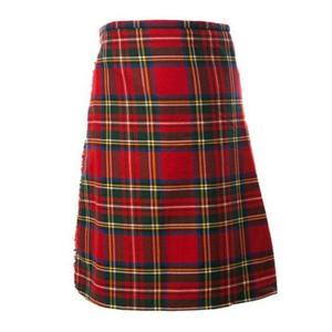 kilt écossais vert, souvent reconnu comme le tartan du patrimoine irlandais - Product Image 2