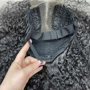 Extensiones de cabello peluca con cierre de encaje Bob rizado birmano crudo precio de fábrica al por mayor 100% cabello humano vietnamita - Product Image 2