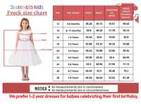 Robe pour bébé fille avec broderie de cœur blanc et rouge |   Tenue de fête luxueuse faite à la main en tulle et satin pour filles de 1 à 8 ans