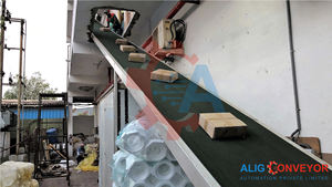 ALIG CONVEYOR Fabricante de Cintas Transportadoras Inclinadas Duraderas con Velocidad Ajustable, Cintas de PVC/Goma para Todo Tipo de Aplicaciones - Product Image 4