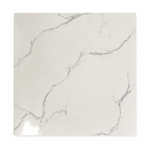 Carreaux de sol en céramique 60x60 cm, aspect marbre, modernes, durables, de qualité supérieure, pour villa, salon, cuisine, bureau - Product Image 4