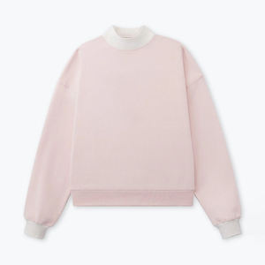 Sudadera de cuello redondo extragrande de algodón para mujer, personalizada con logotipo, ideal para invierno, superventas - Product Image 1