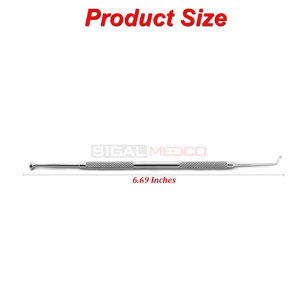 Sondes dentaires professionnelles SIGAL MEDCO en acier de 6,69 pouces, instruments médicaux manuels de chirurgie générale, certifiés CE, vente en gros - Product Image 2