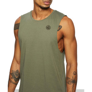 Camiseta Deportiva de Tirantes Personalizada al Por Mayor, Tejida, Transpirable, de Poliéster/Algodón, de Secado Rápido y Ligera para Venta en Línea - Product Image 4