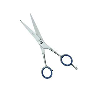 Ciseaux de barbier en acier inoxydable UBI UBI-612044 6,5 pouces |   Poignée moyenne à 28 dents pour droitiers |   Ciseaux multi-usages tranchants - Product Image 2