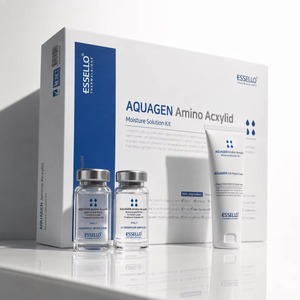 Ensemble de soins de la peau aux acides aminés, kit de solution hydratante coréenne, hydratation profonde, raffermissement de la peau, kit d'hydratation en 3 étapes, soin de la peau au collagène marin - Product Image 2