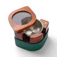 Brûleur d'encens Bakhoor miniature luxueux en bois d'acacia, de haute qualité, arabe, moderne, écologique, aromathérapie, religieux, personnalisé