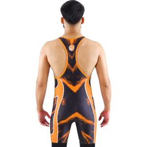 Blaze Fight Wear OEM personnalisé sublimé grande taille respirant hommes lutte Singlet High Street Style écologique séchage rapide - Product Image 5